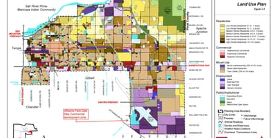 Phoenix, az mapa de zonificación